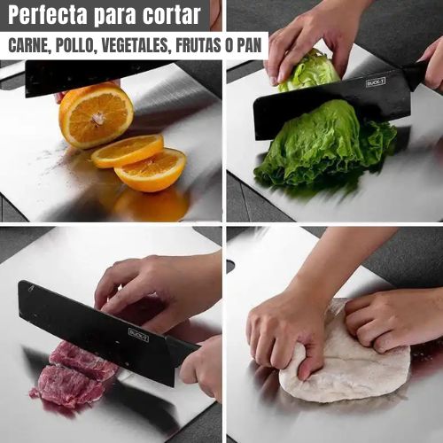 TitanWare™: Tabla para Picar en Acero Inoxidable
