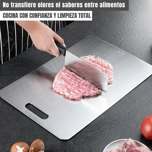 TitanWare™: Tabla para Picar en Acero Inoxidable
