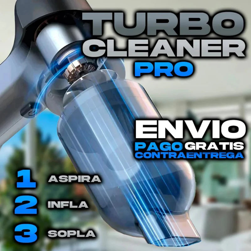 Aspiradora Portatil-Turbo CleanerPro™