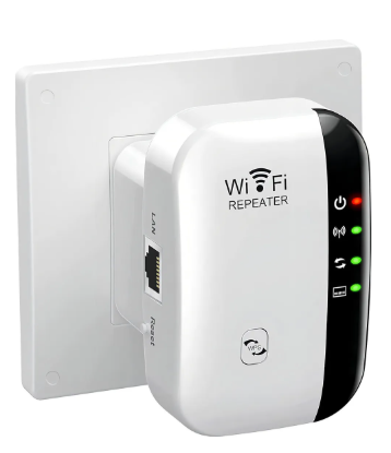Amplificador de señal Wifi Repetidor Inalámbrico 300mbps 40 M