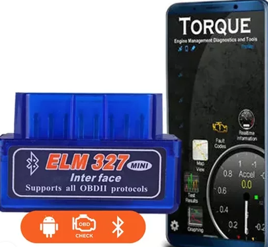 Escáner automotriz OBD2 Bluetooth interfaz ELM327®