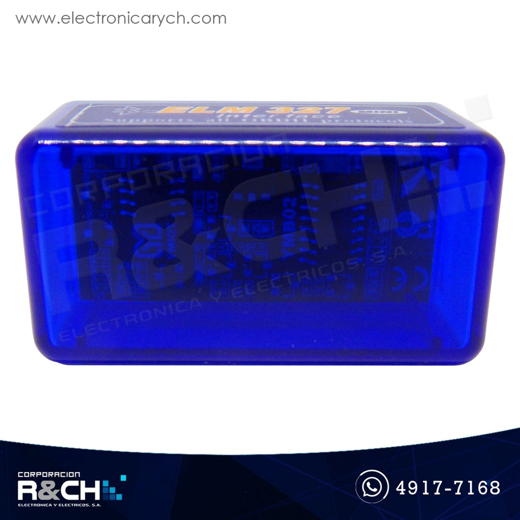 Escáner automotriz OBD2 Bluetooth interfaz ELM327®